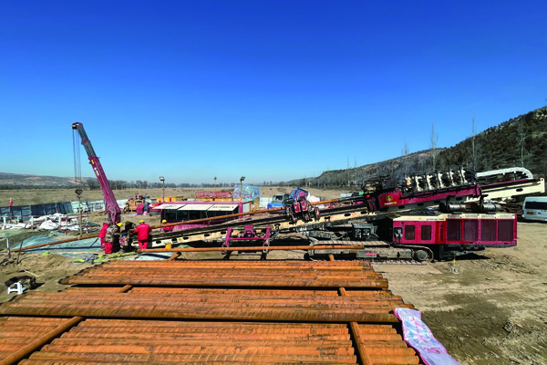 DN711天然氣管道穿越工程